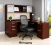 L shape desk with drawers