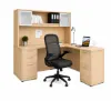 L shape desk with drawers