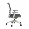Orion mesh back manager’s chair with seat slider, built-in lumbar support, synchro-tilt, tilt lock, adjustable arms, and woven nylon mesh