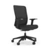 Orion mesh back manager’s chair with seat slider, built-in lumbar support, synchro-tilt, tilt lock, adjustable arms, and woven nylon mesh