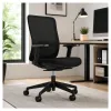 	Orion mesh back manager’s chair with seat slider, built-in lumbar support, synchro-tilt, tilt lock, adjustable arms, and woven nylon mesh