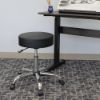 Picture of OfficeSource® Medical Stool with Polished Chrome Base – Display Model, Never Used