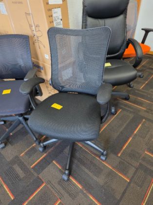 Picture of OfficeSource® Plexus Mesh Back Task Chair with Arms – Display Model, Never Used