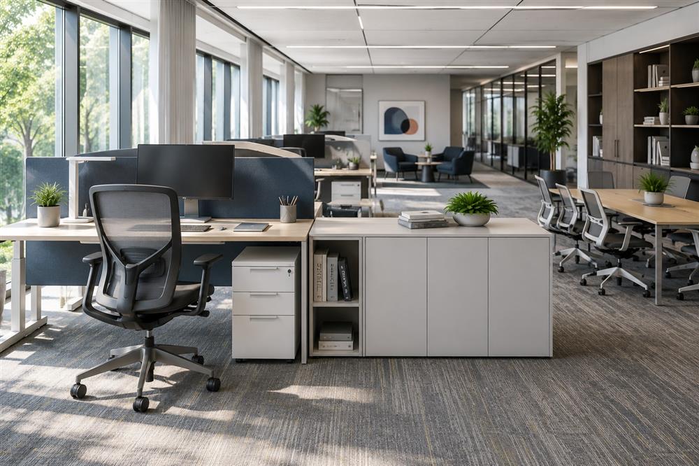 Steelcase office furniture including ergonomic office chairs desks cubicles and storage solutions